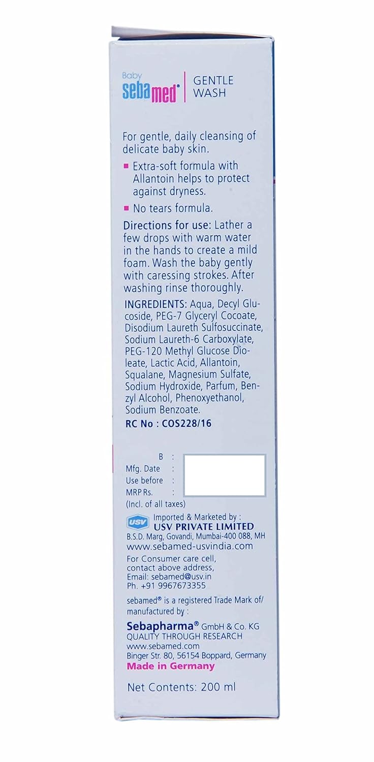 Sebamed Baby Wash Lotion - Extra Soft, 200ml - Image 4